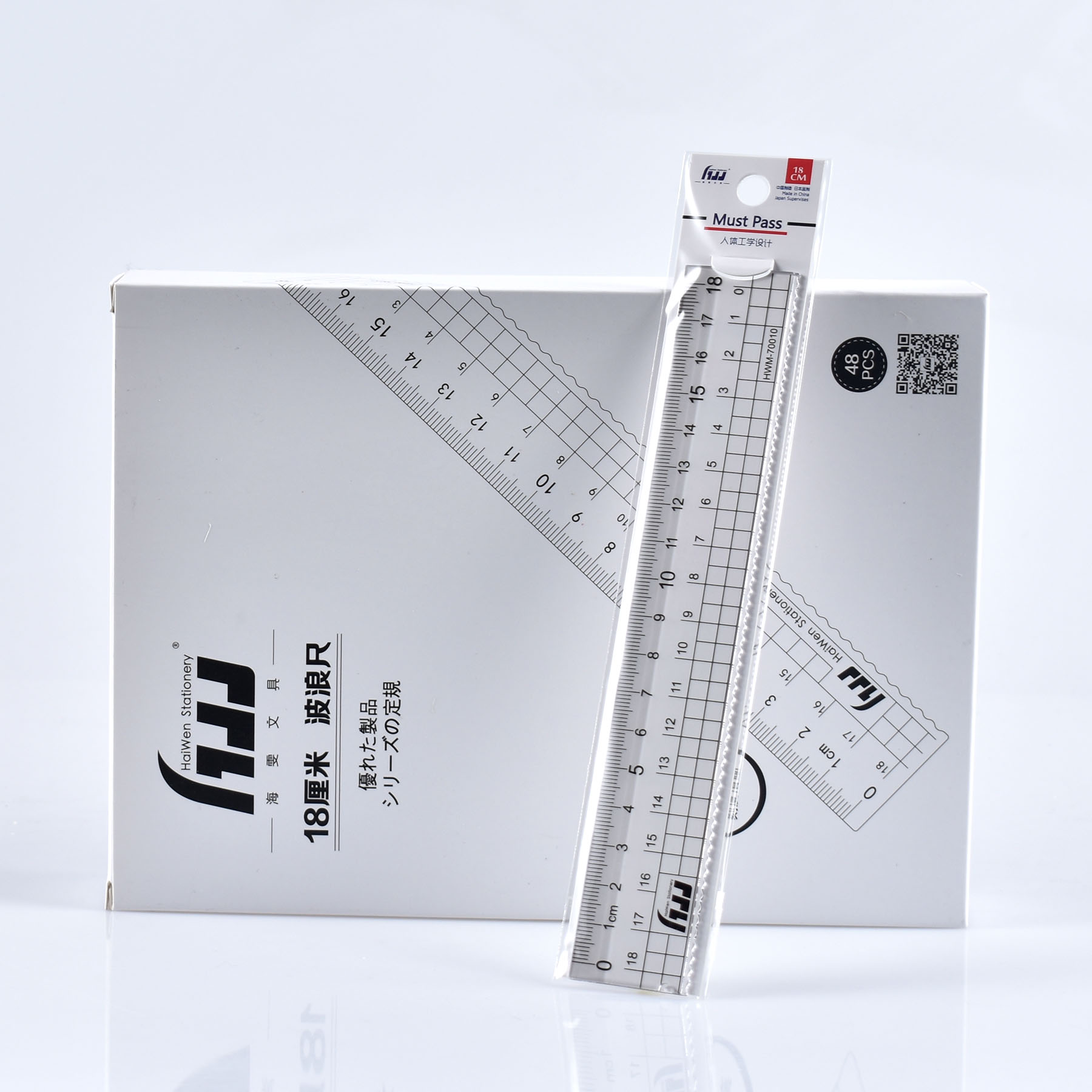 18CM small grid wave ruler 18CM small grid wave ruler
